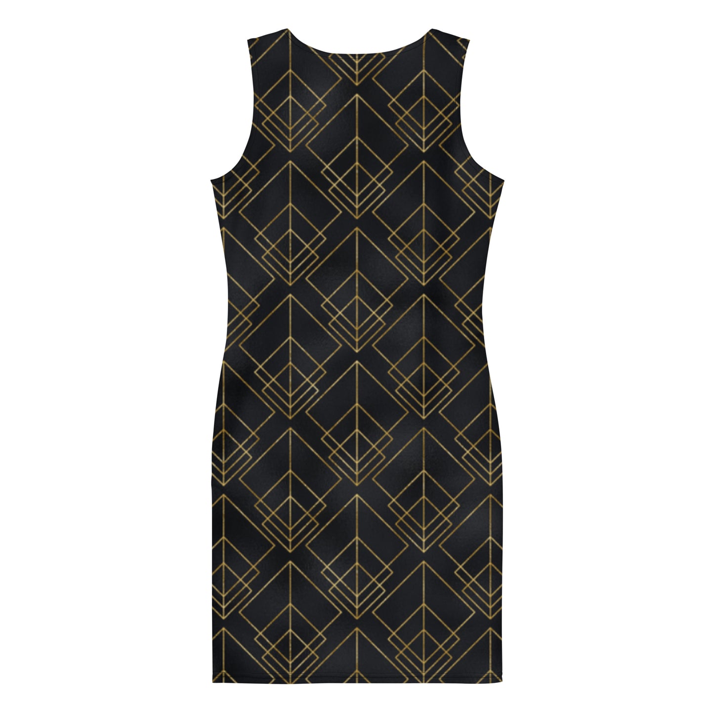 Portland Love Gold Diamond Sublimation Cut & Sew Dress image 5