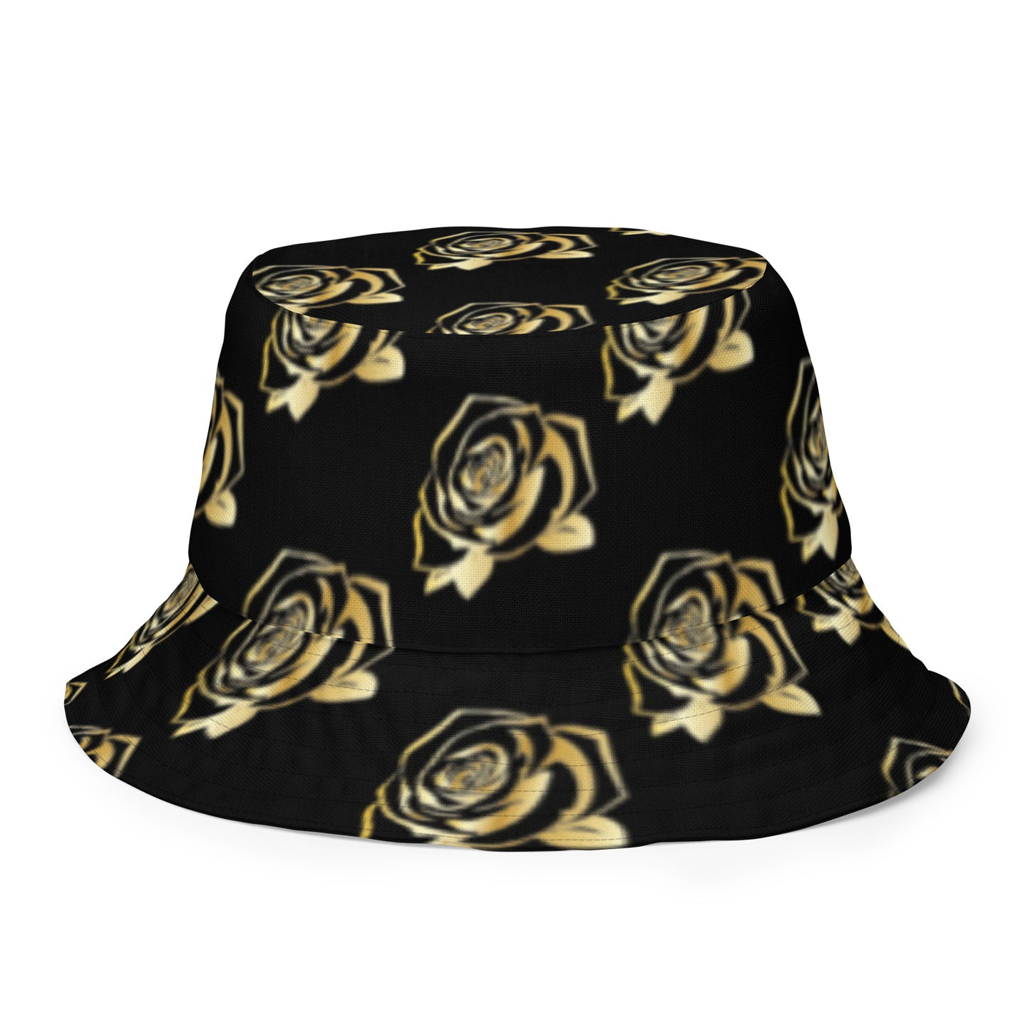 Gold Rose Reversible Bucket Hat image 7