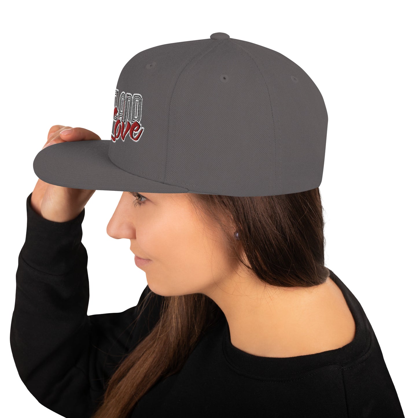 Portland Love Original Embroidered Classic Snapback Hat image 49