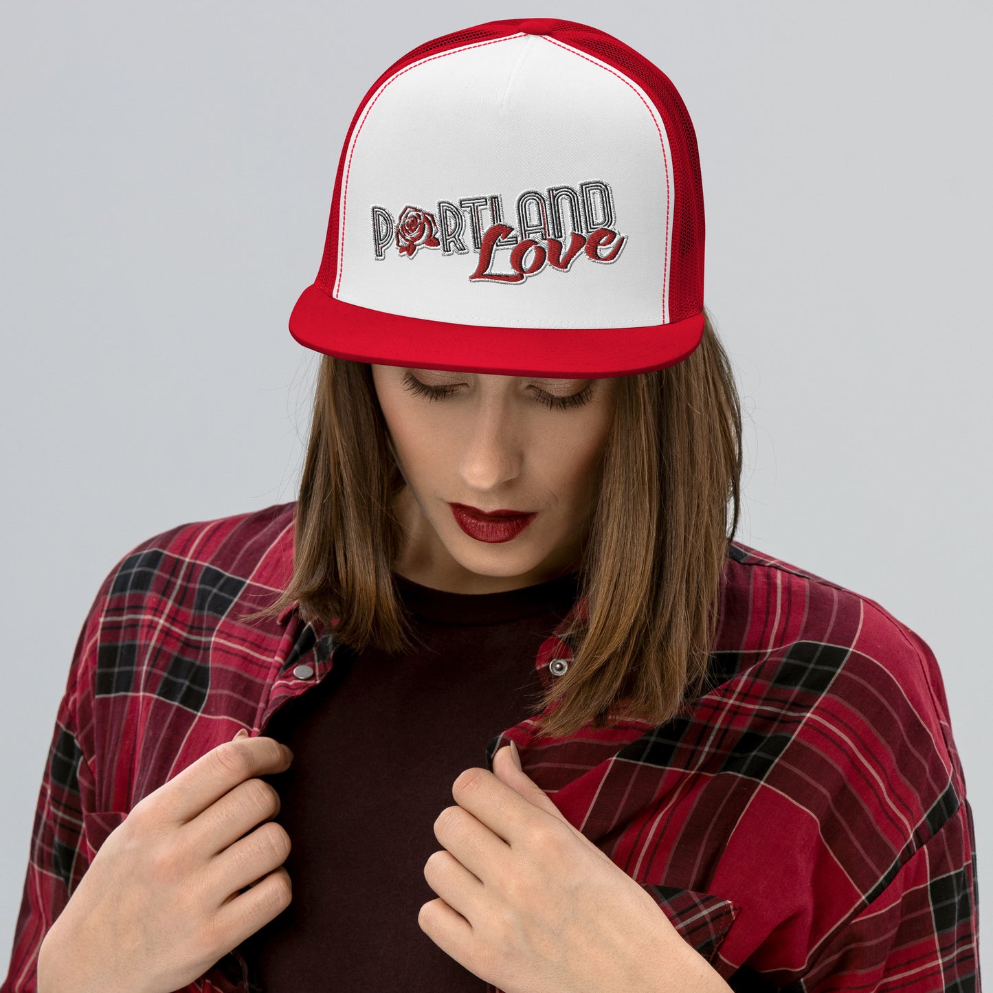 Original Portland Love Trucker Cap image 4