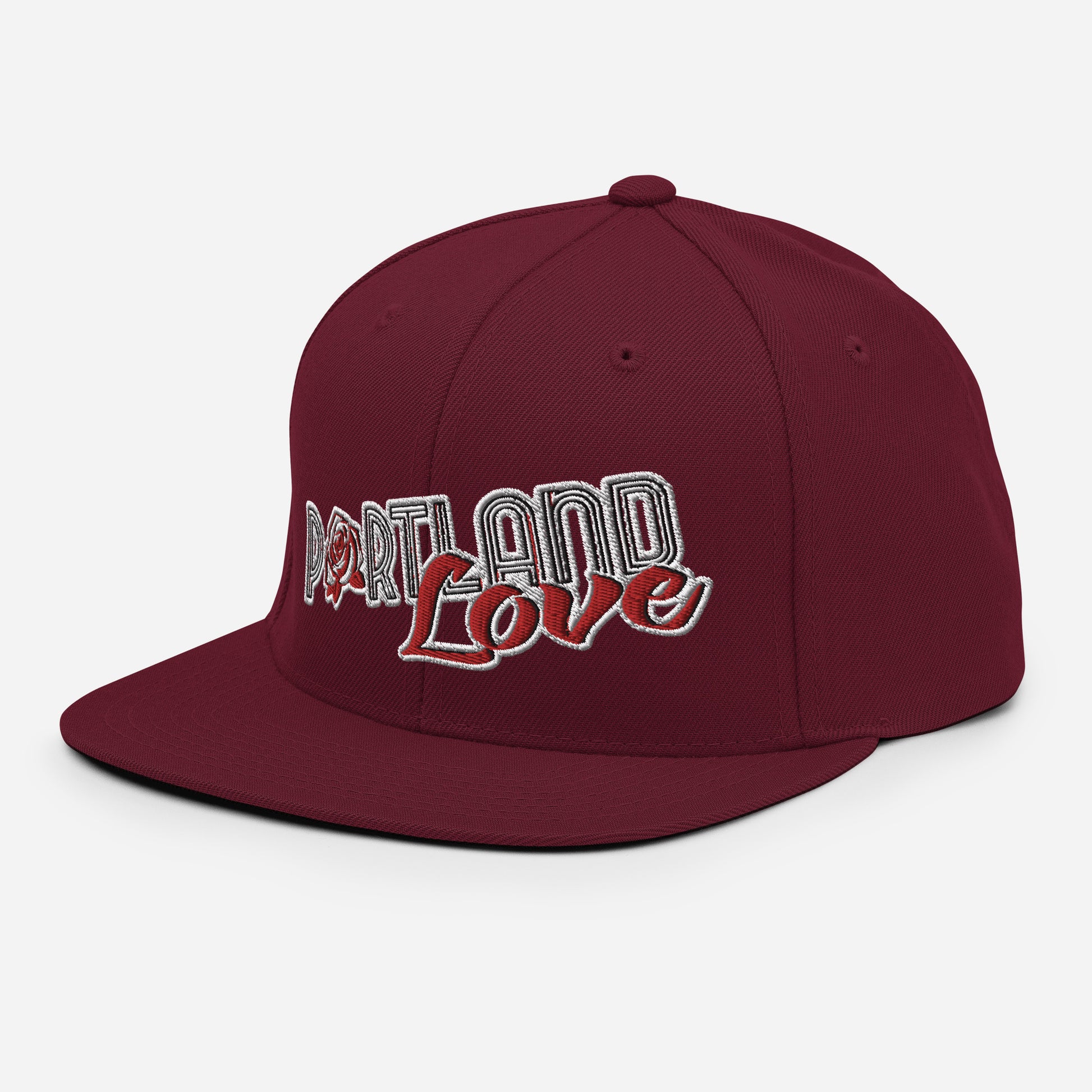 Portland Love Original Embroidered Classic Snapback Hat image 7