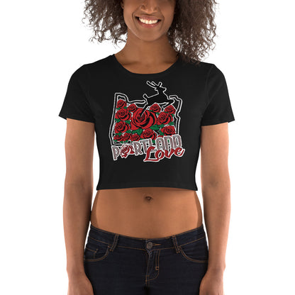 Roses Women’s Crop Tee image 4