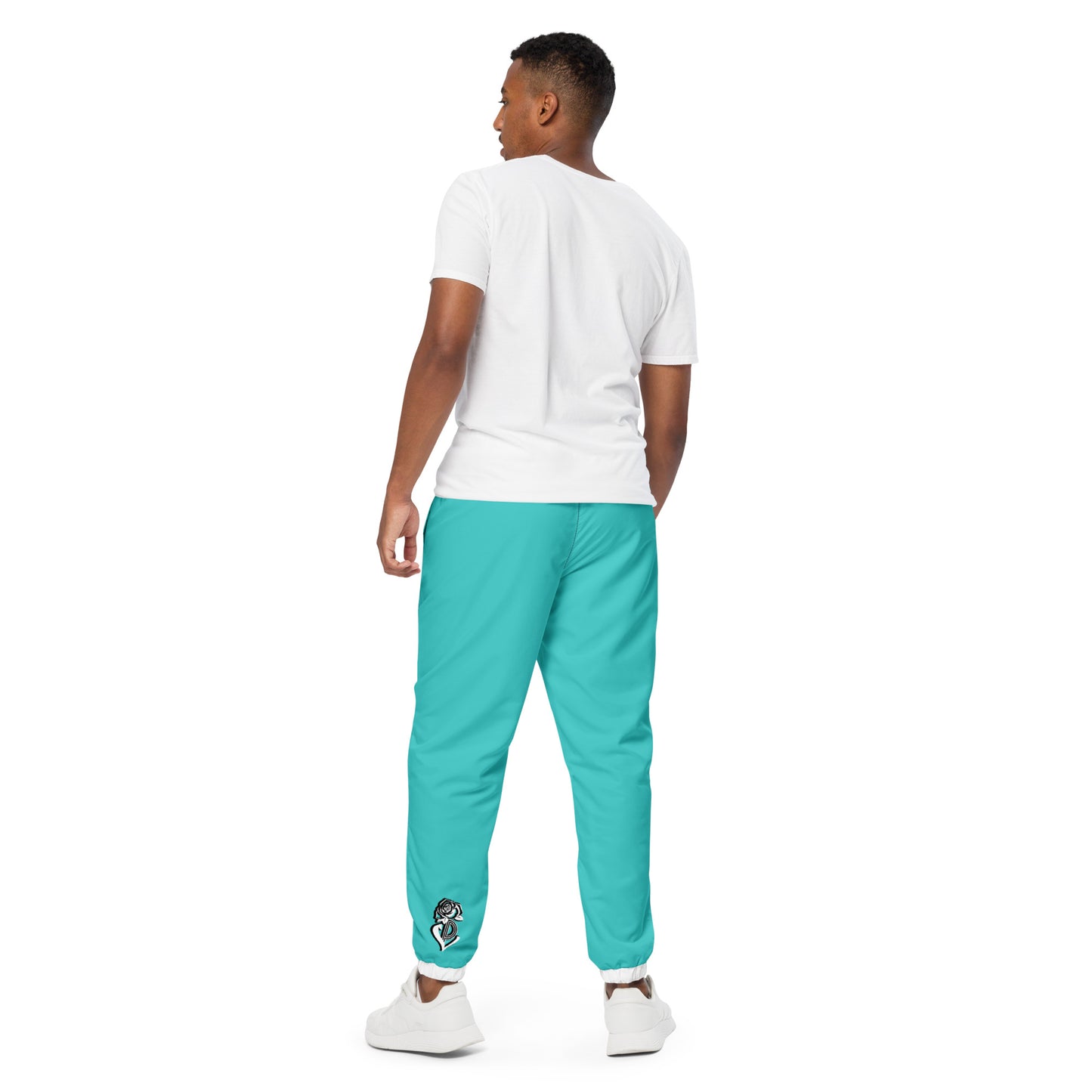 Portland Love Logos Dark Turquoise Unisex Track Pants image 2
