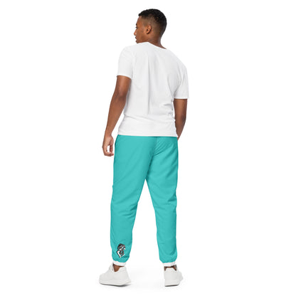 Portland Love Logos Dark Turquoise Unisex Track Pants image 2