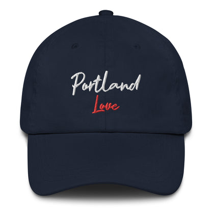 Portland Love Black Marble Dad Hat image 7