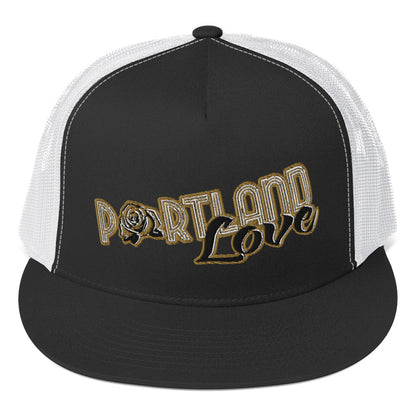 Original Portland Love Gold Trucker Cap image 0