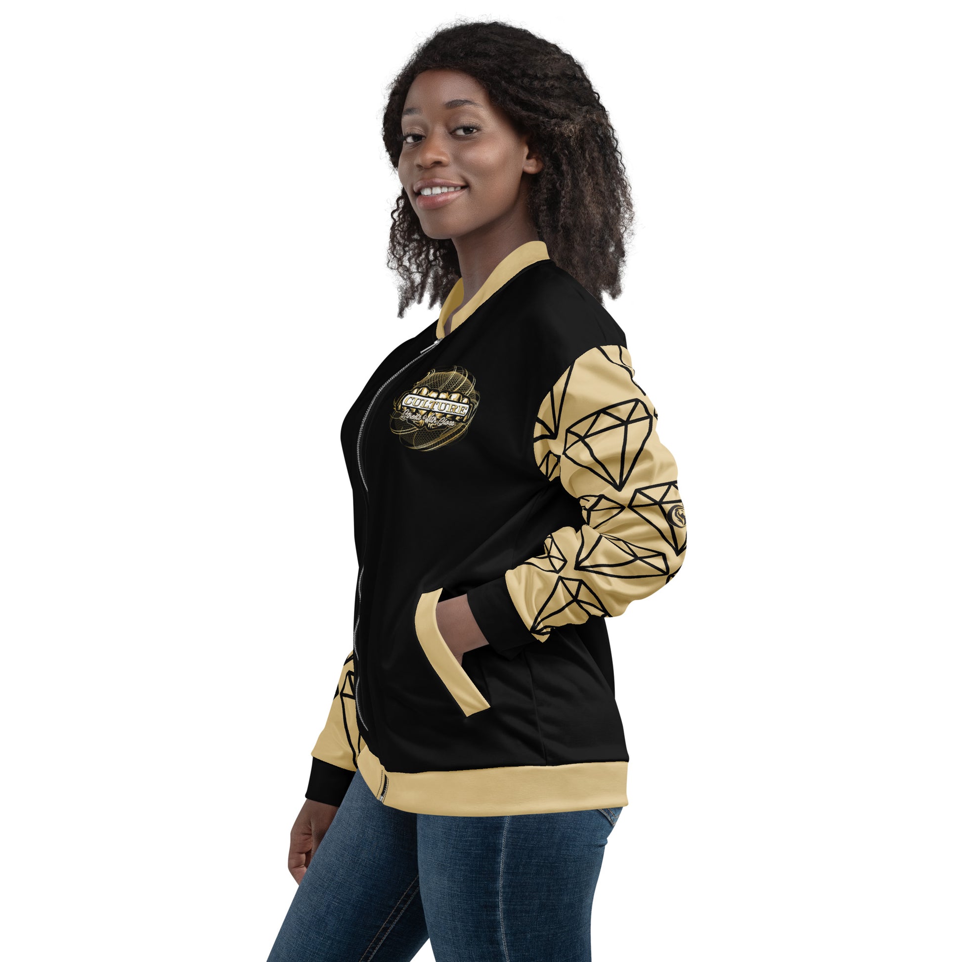 Culture Diamond Unisex Bomber Jacket image 11