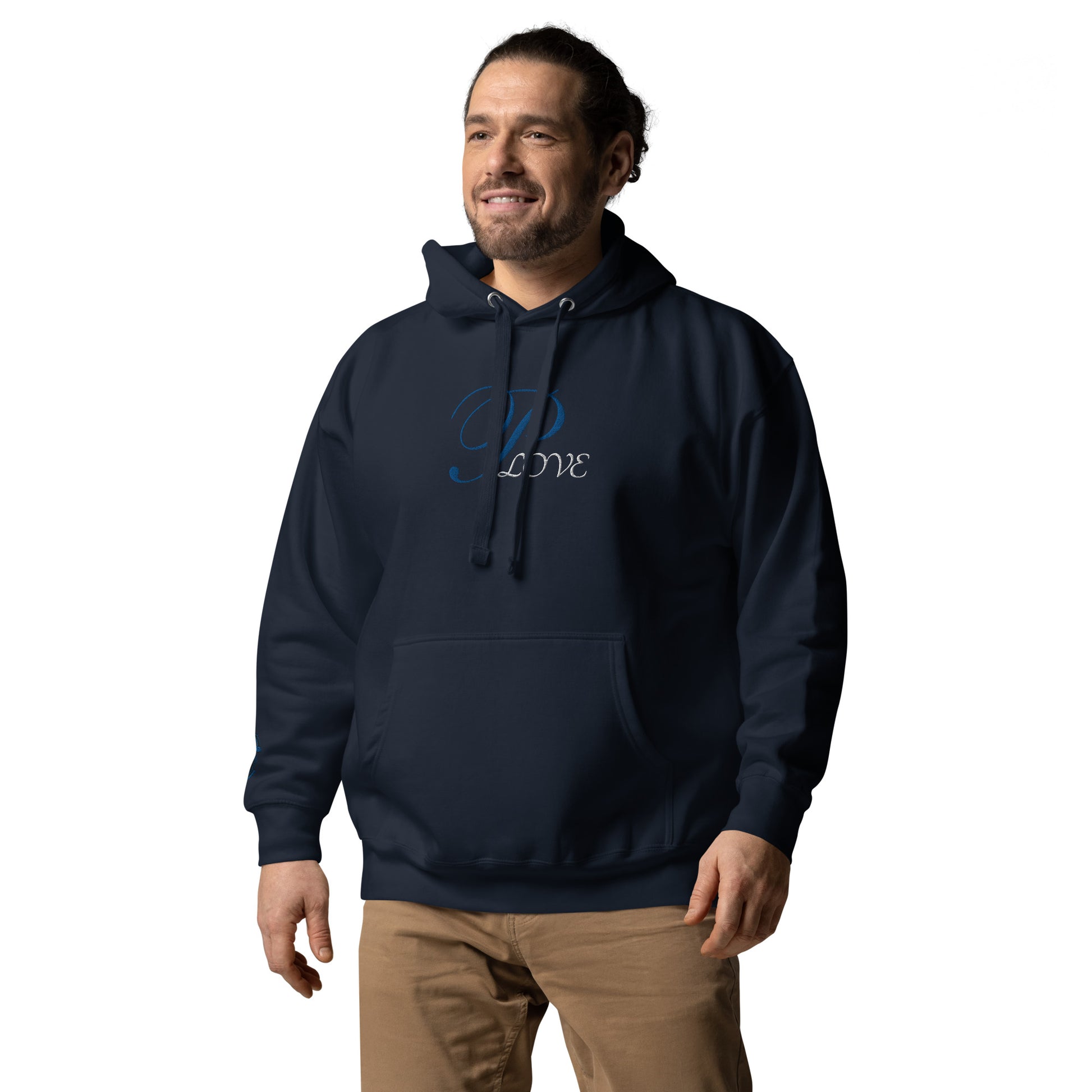 P-Love (Royal) Unisex Hoodie image 6