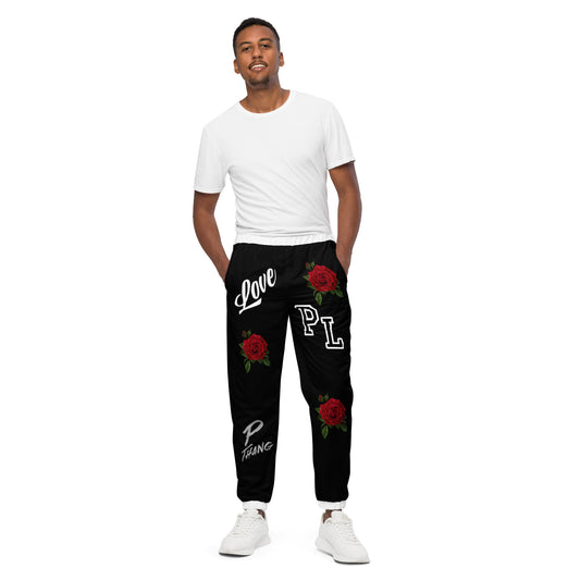 Portland Love Black Logos Unisex Track Pants image 0
