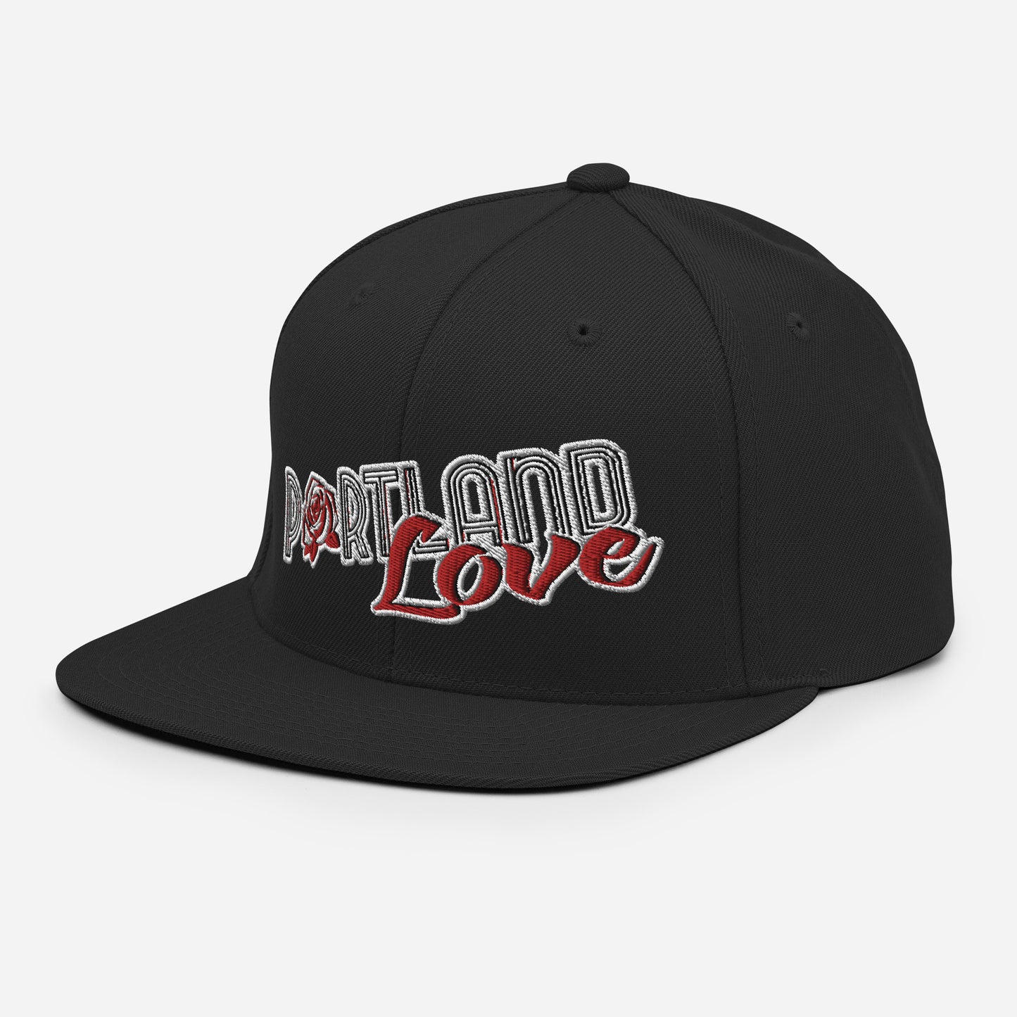 Portland Love Original Embroidered Classic Snapback Hat image 1