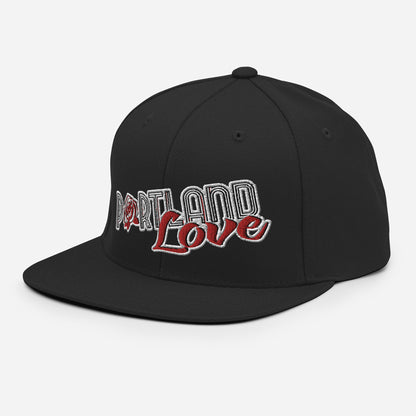 Portland Love Original Embroidered Classic Snapback Hat image 1