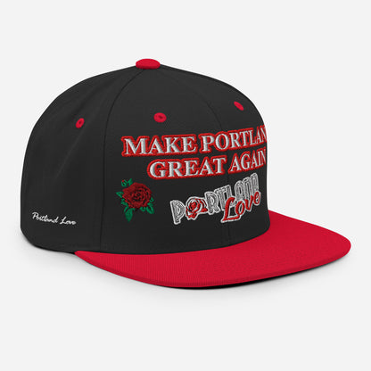 Make Portland Great Again Snapback Hat image 5