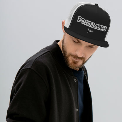 Block Style Trucker Cap image 3