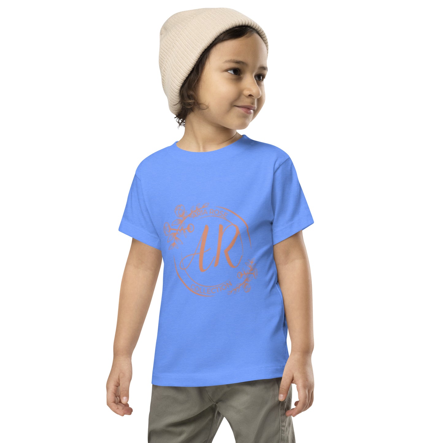Aria Rose Gold Toddler Short Sleeve Tee image 6