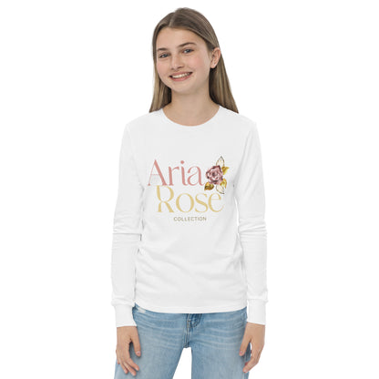 Aria Rose Gold Youth Long Sleeve Tee image 21