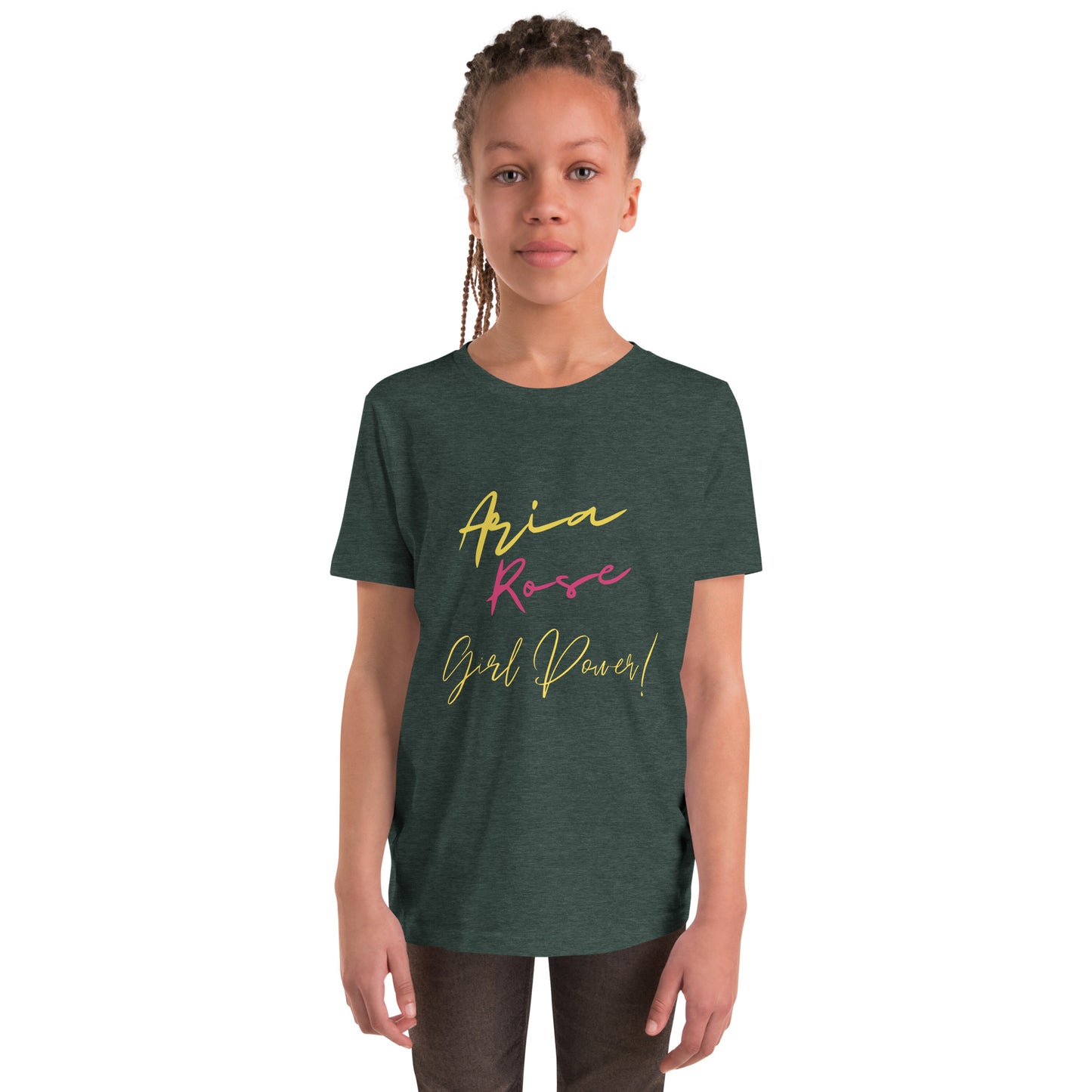 Aria Rose Power Youth Short Sleeve T-Shirt image 11
