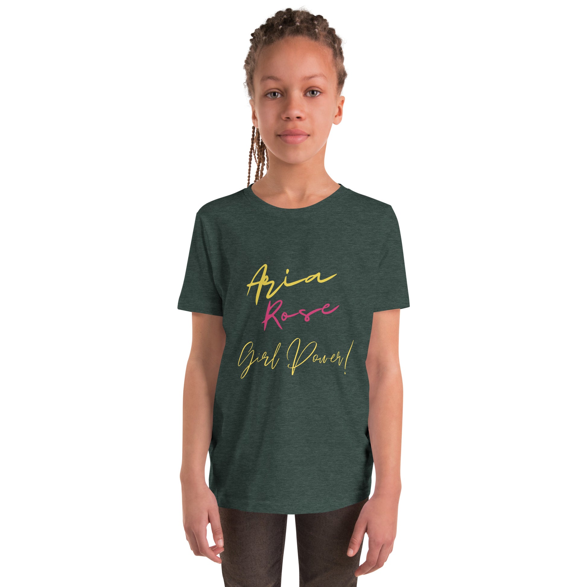 Aria Rose Power Youth Short Sleeve T-Shirt image 11