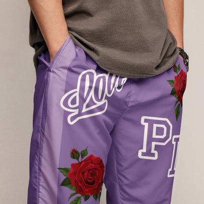 Portland Love Purple Logo Unisex Track Pants image 11