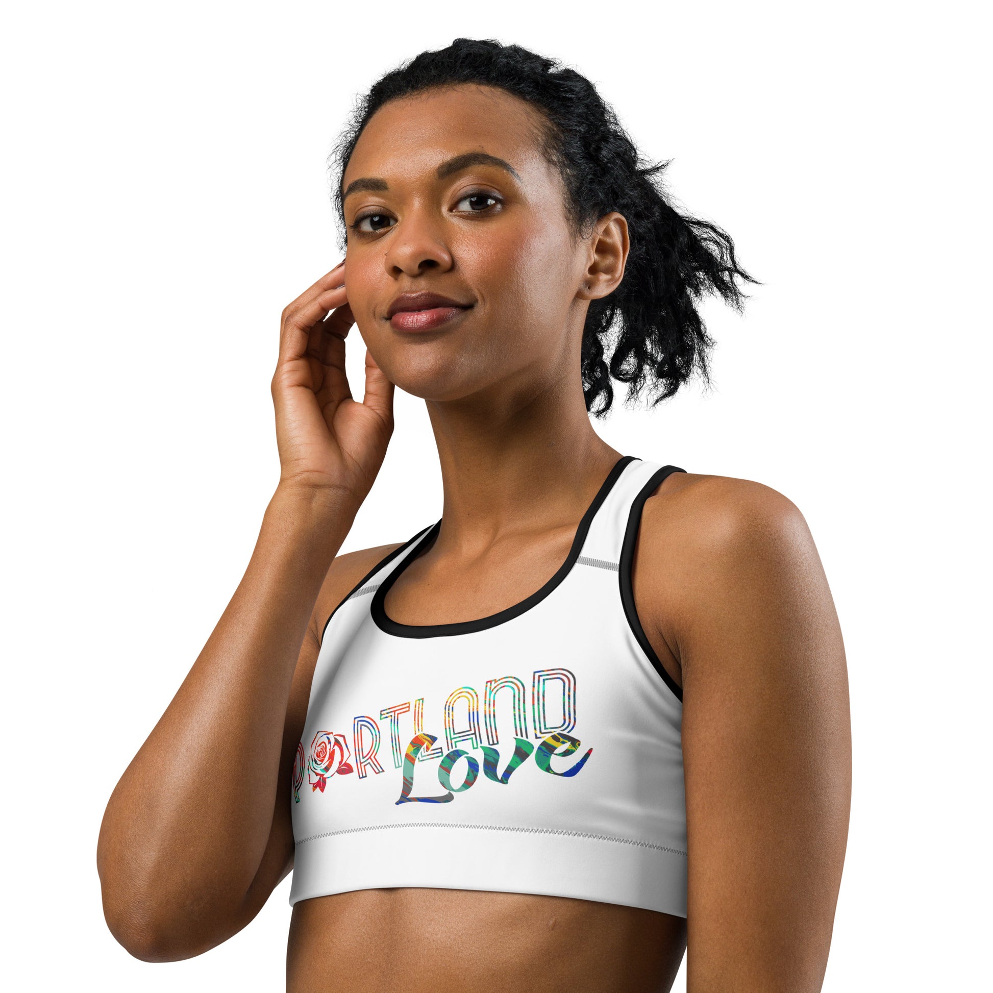 Portland Love Colorway Sports Bra image 1