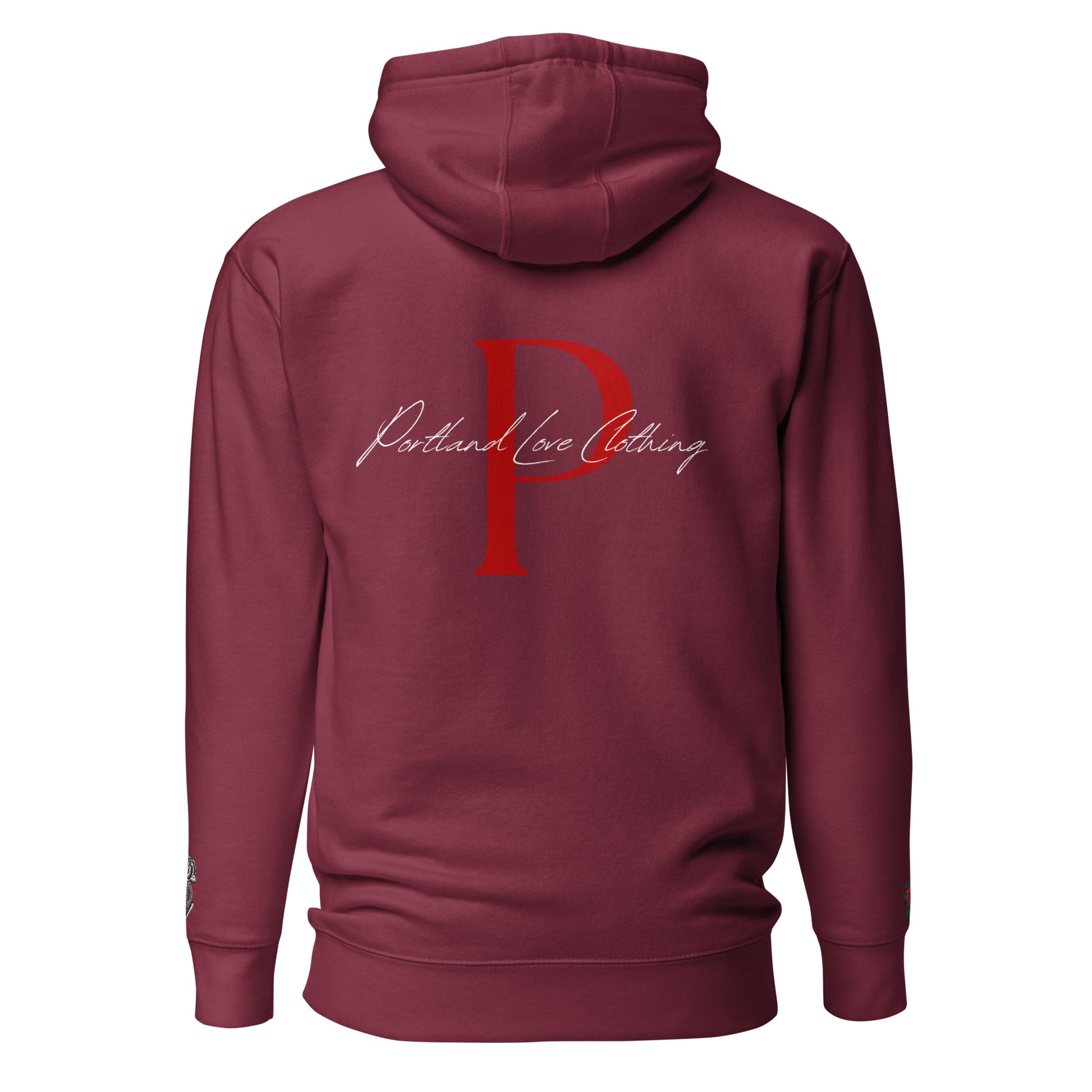 Portland Love "P" Embroidered Unisex Hoodie image 14
