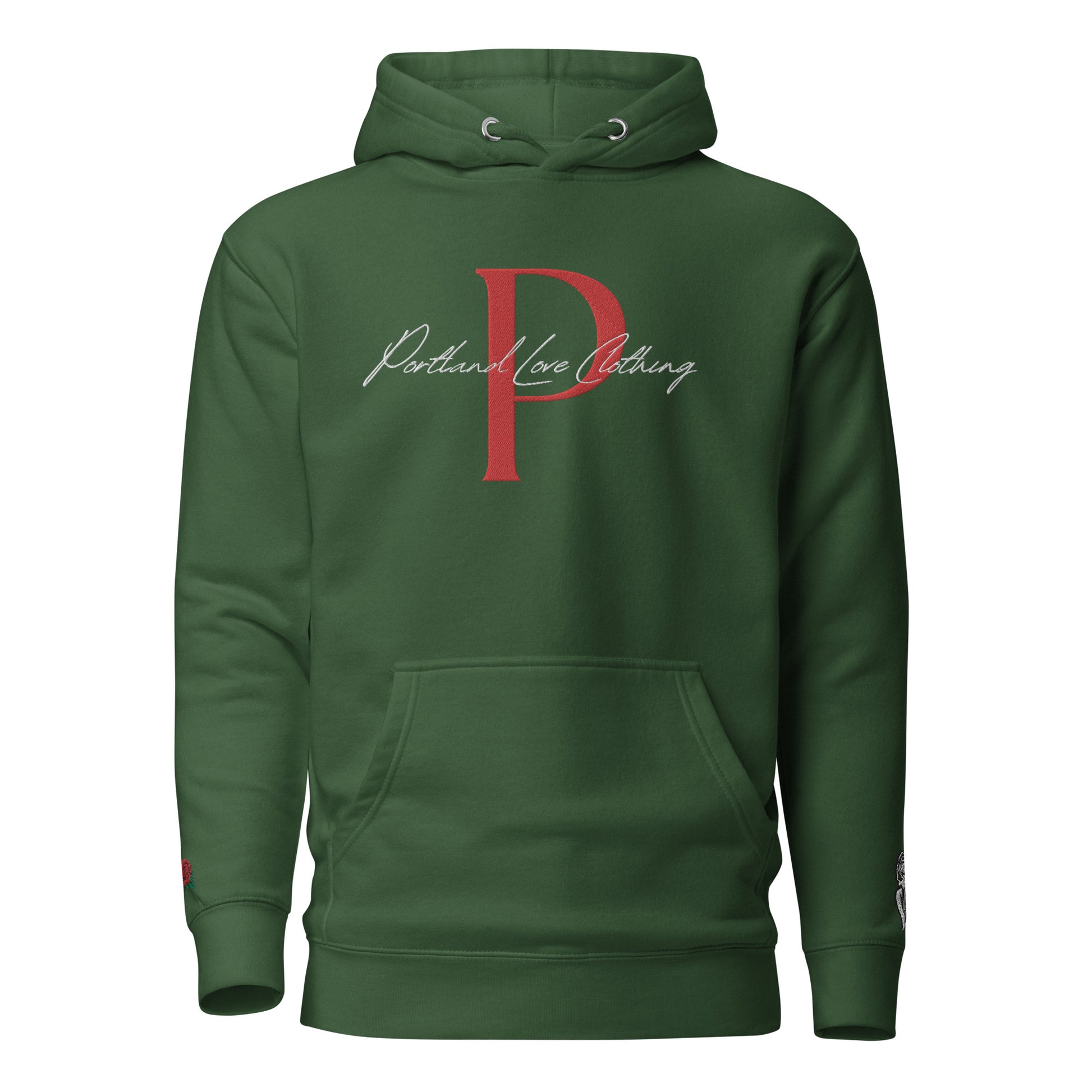 Portland Love "P" Embroidered Unisex Hoodie image 27