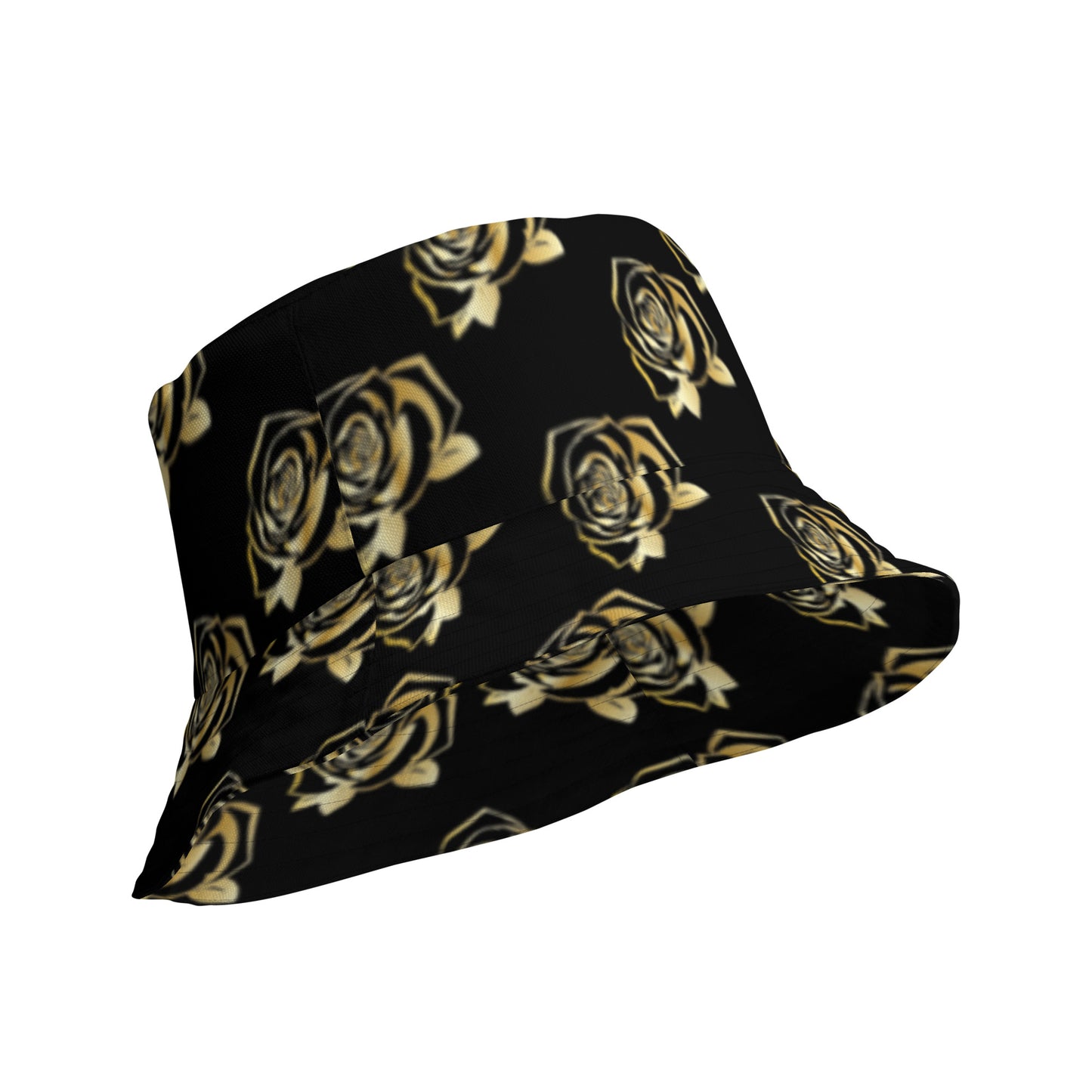 Gold Rose Reversible Bucket Hat image 6