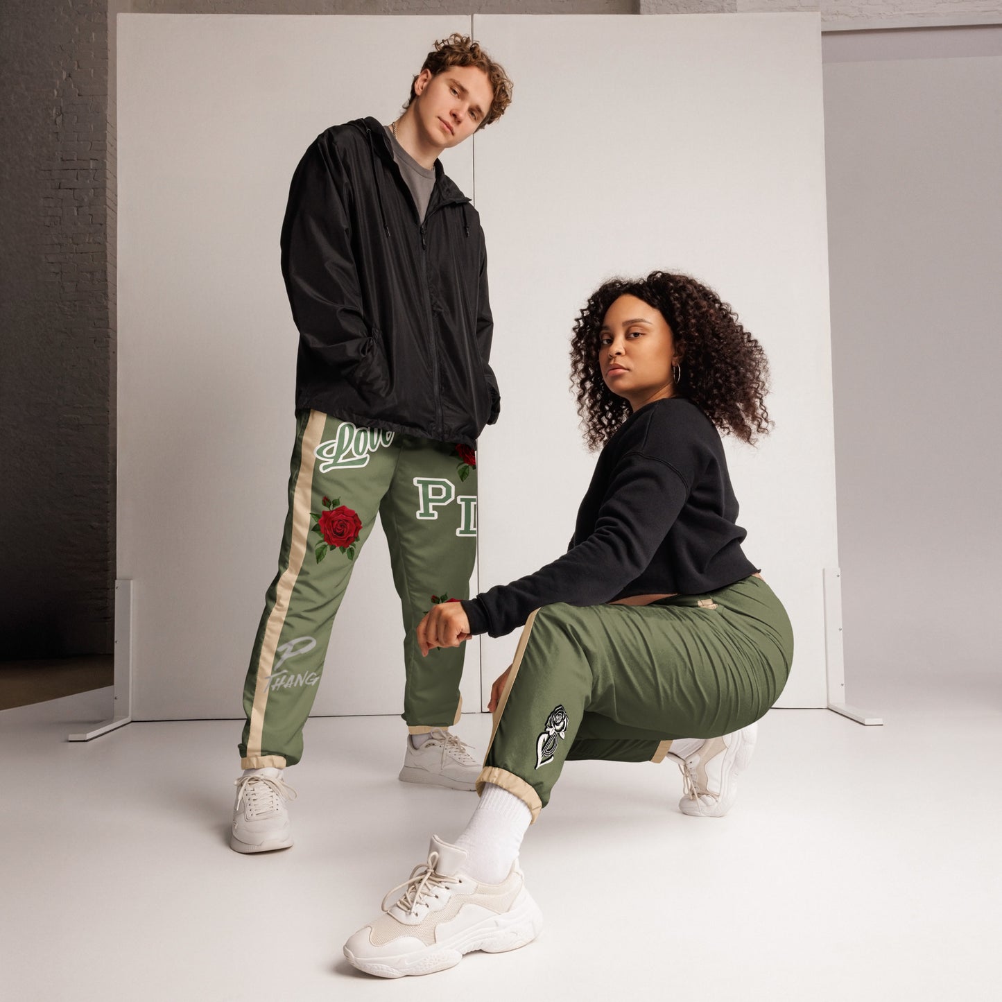 Portland Love Finch Logo Unisex Track Pants image 3