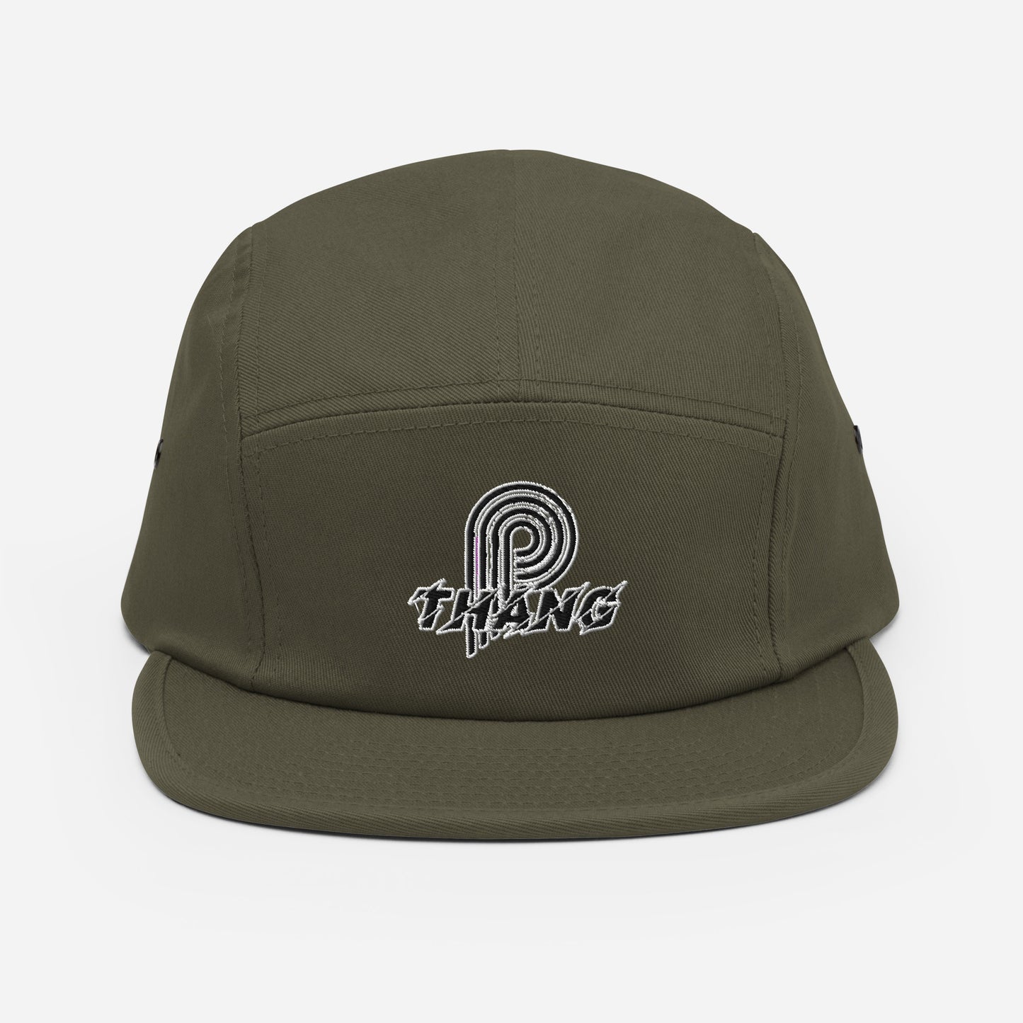 P-Thang White Five Panel Cap image 5