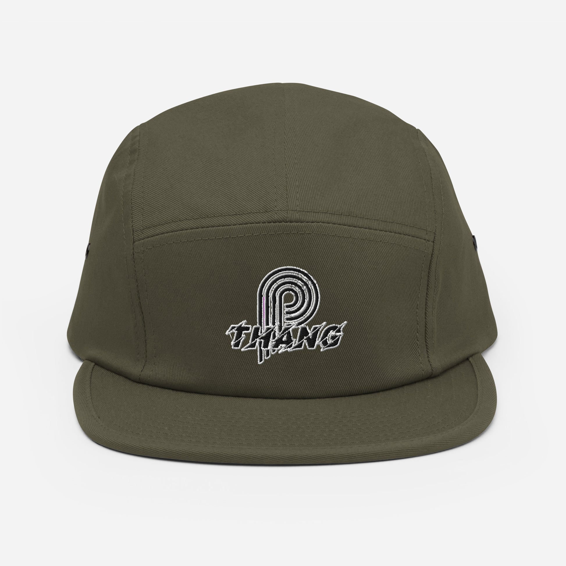 P-Thang White Five Panel Cap image 5