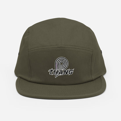 P-Thang White Five Panel Cap image 5