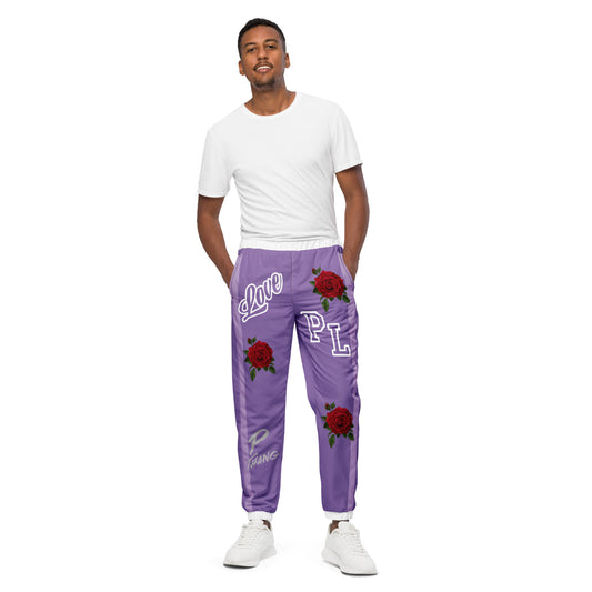 Portland Love Purple Logo Unisex Track Pants image 0