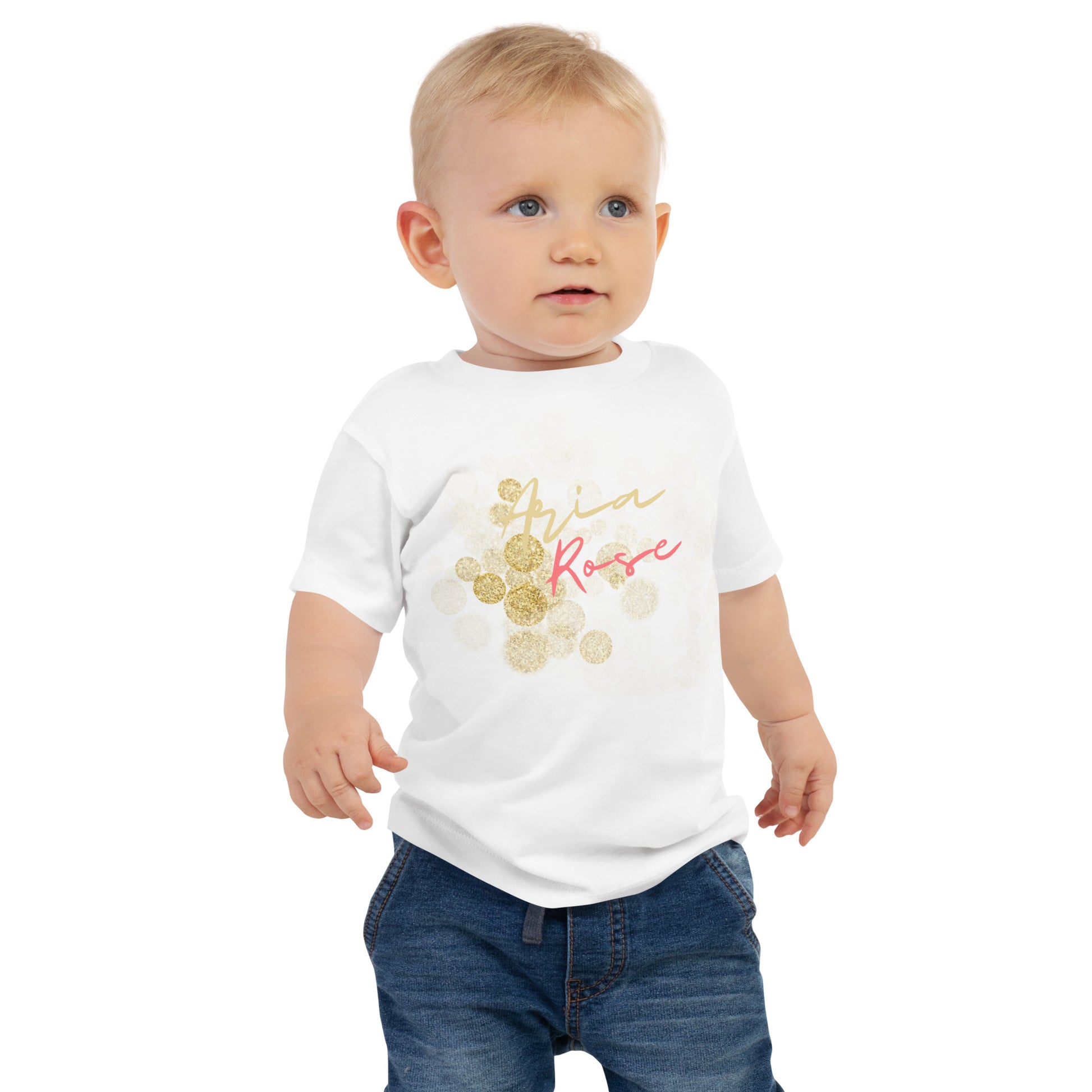 Aria Rose Blaze Baby Jersey Short Sleeve Tee image 5