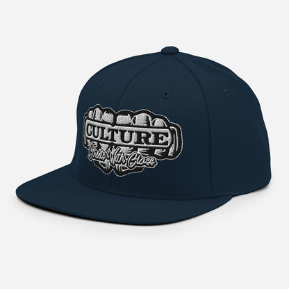 Culture Street Silver Snapback Hat image 12