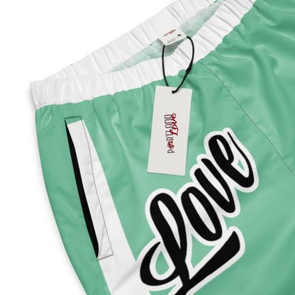 Portland Love Logos Vista Blue Unisex Track Pants image 4