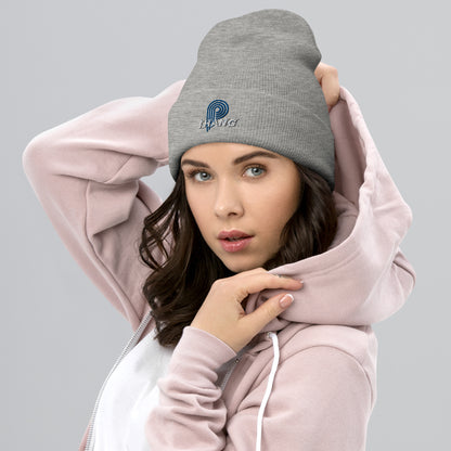 P-Thang (Royal/White) Cuffed Beanie image 6