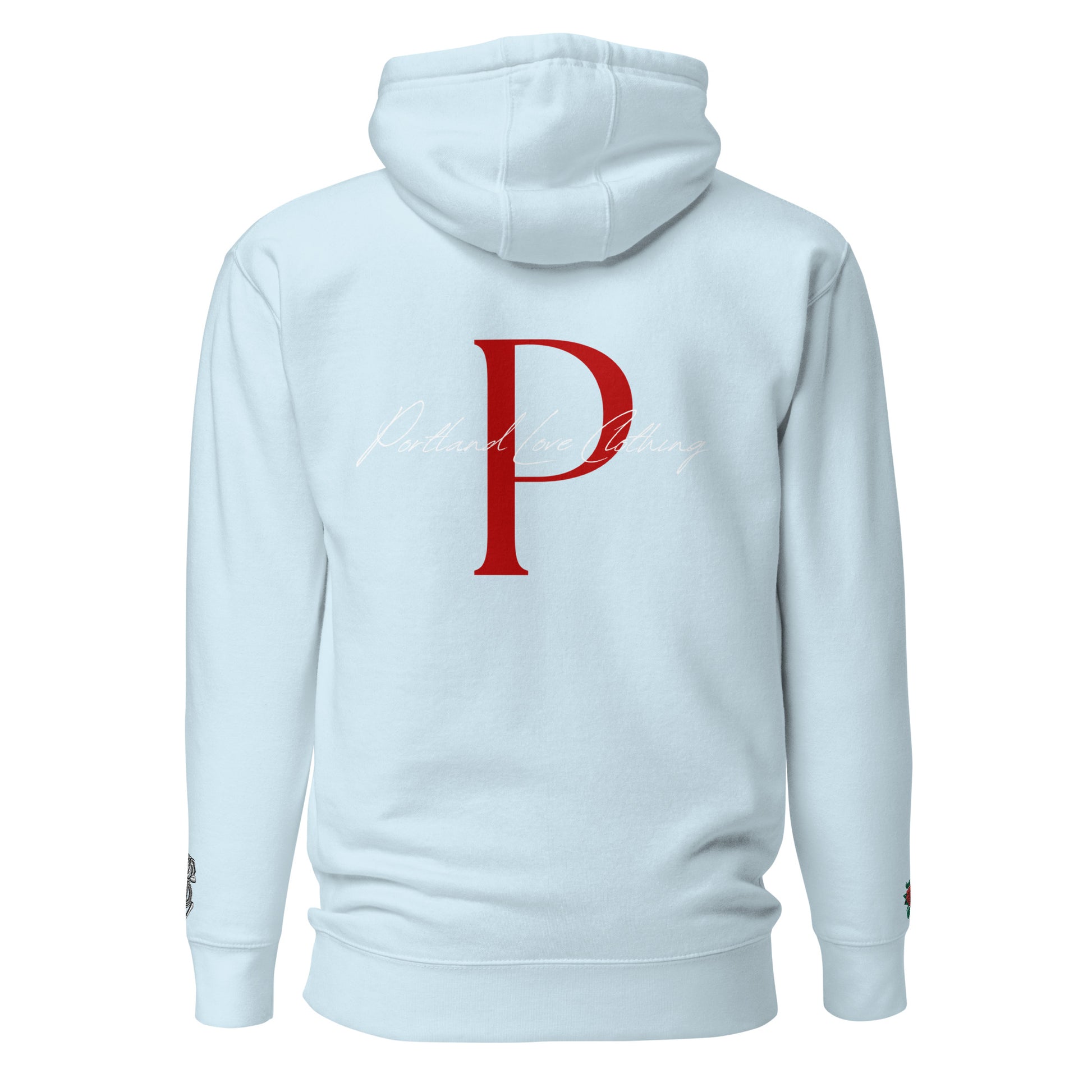 Portland Love "P" Embroidered Unisex Hoodie image 46