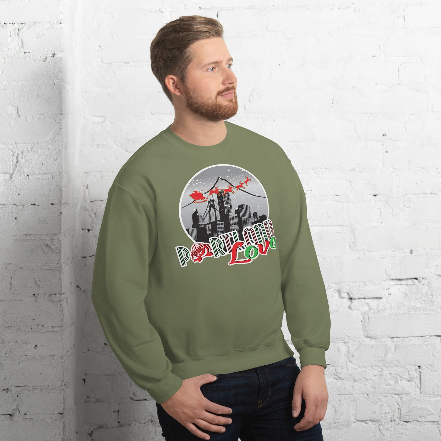 Port-Man Christmas Unisex Sweatshirt image 17