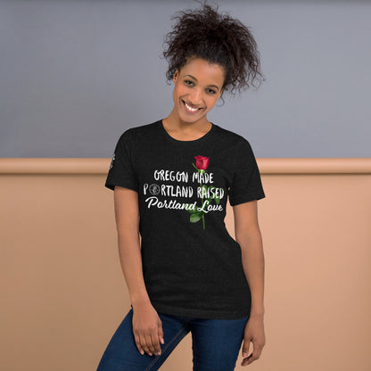 Oregon Made Portland Raised Unisex T-Shirt image 3