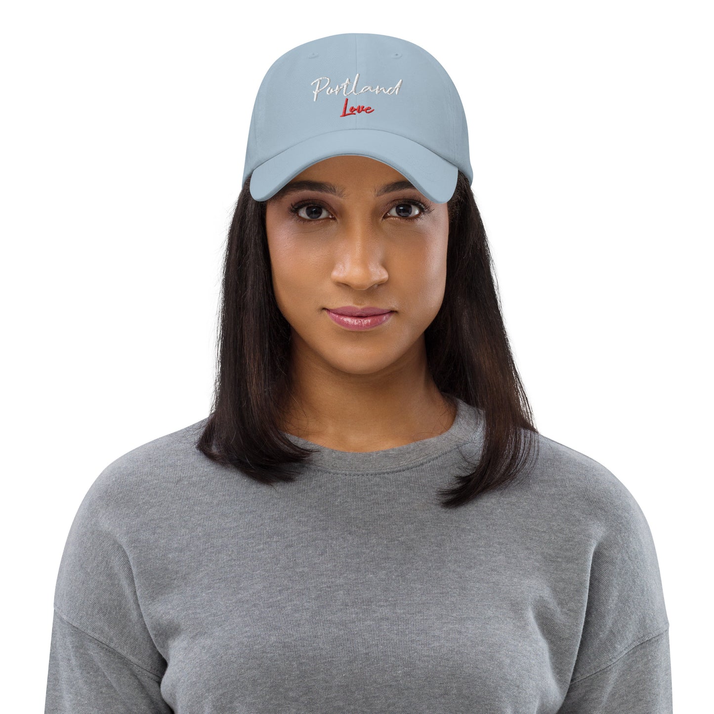 Portland Love Black Marble Dad Hat image 33