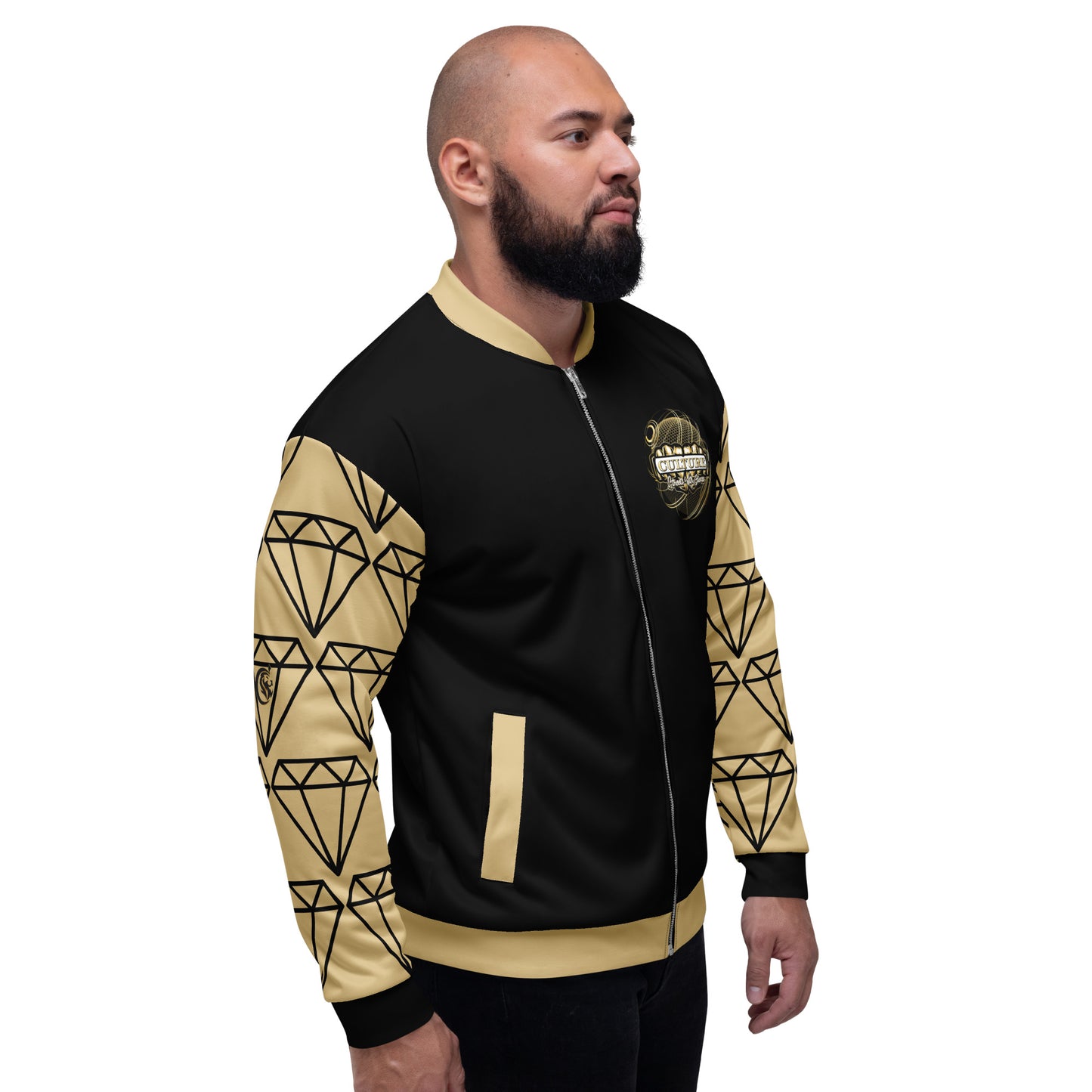 Culture Diamond Unisex Bomber Jacket image 3