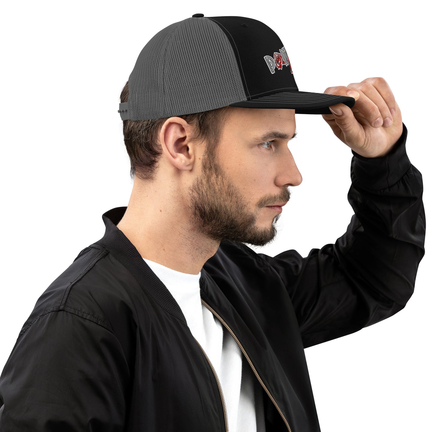 Original Portland Love 6 Panel Trucker Cap image 1
