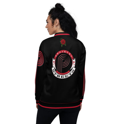 Portland P-Streets Unisex Bomber Jacket image 2
