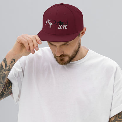 My Portland Love Snapback Hat image 12