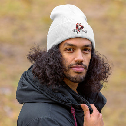 P-Thang (Red/White) Cuffed Beanie image 11