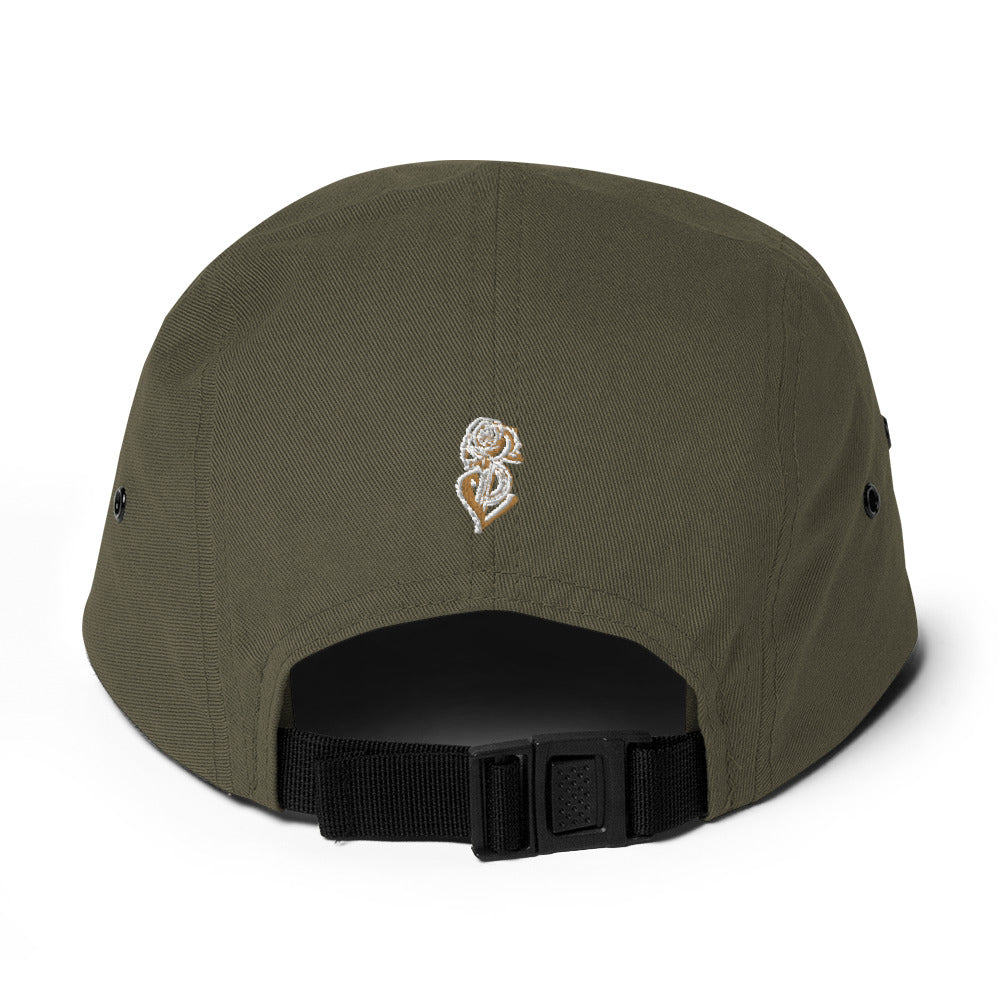 PL Rose Gold/White Five Panel Cap image 19