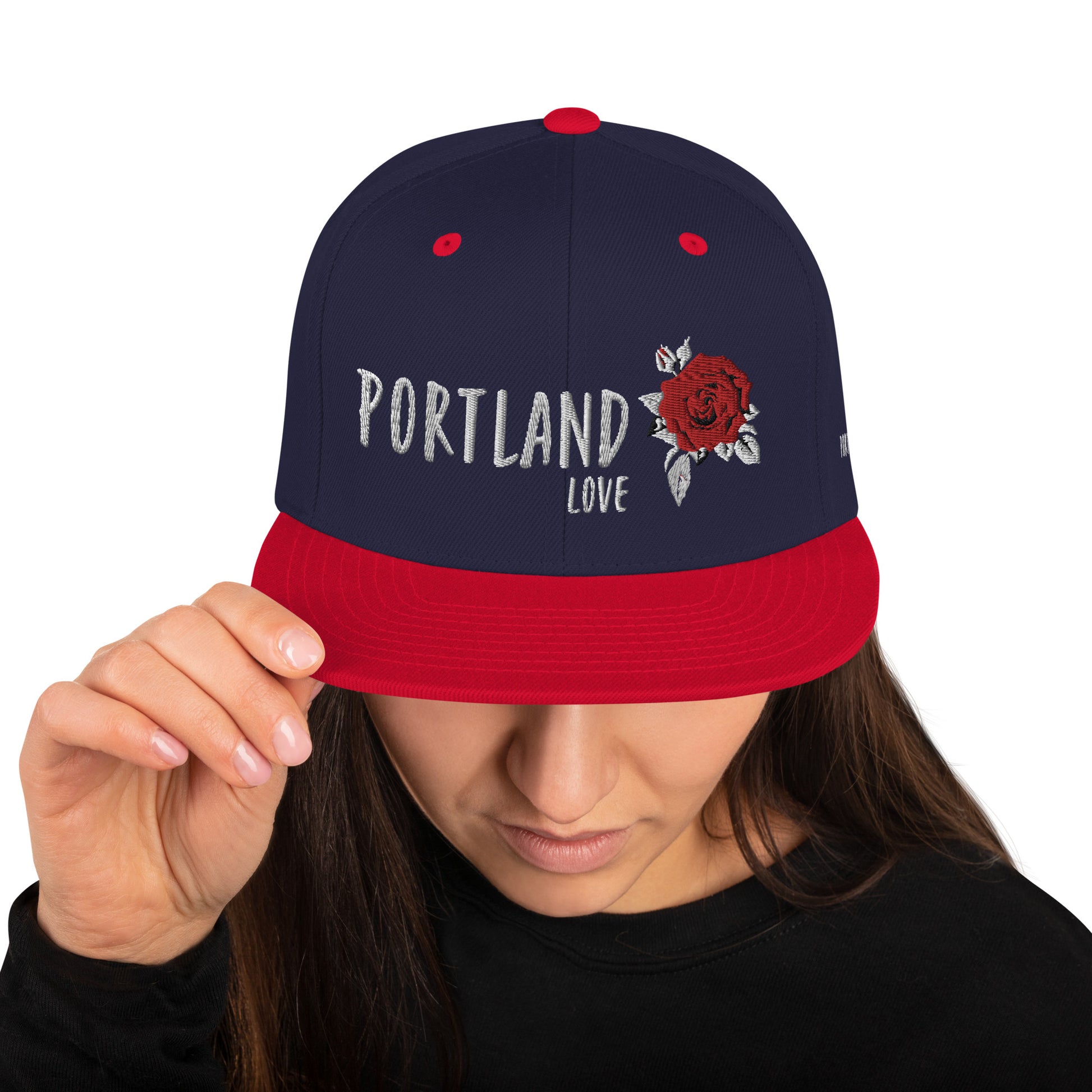 P-Rose Snapback Hat image 42