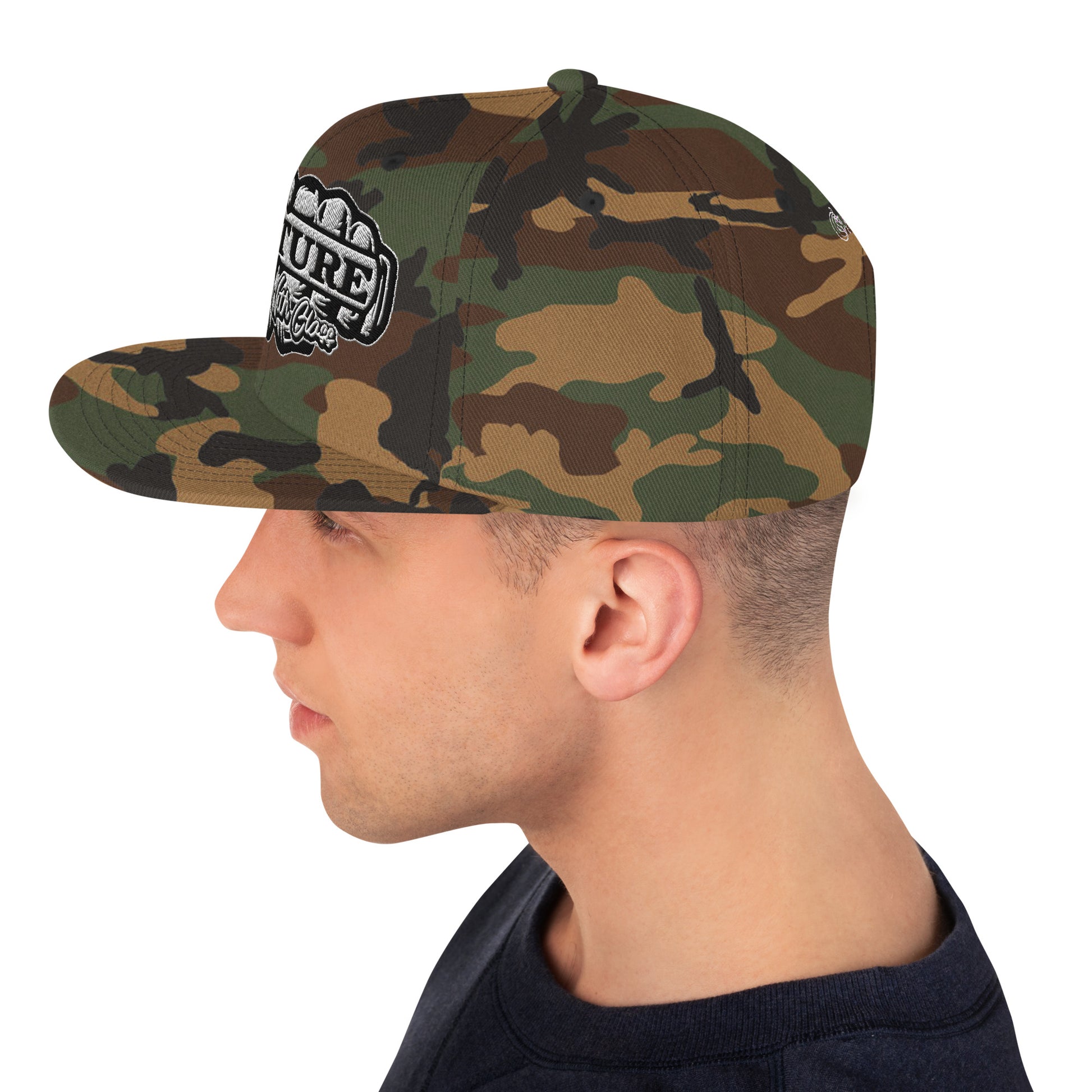 Culture Street Silver Snapback Hat image 42