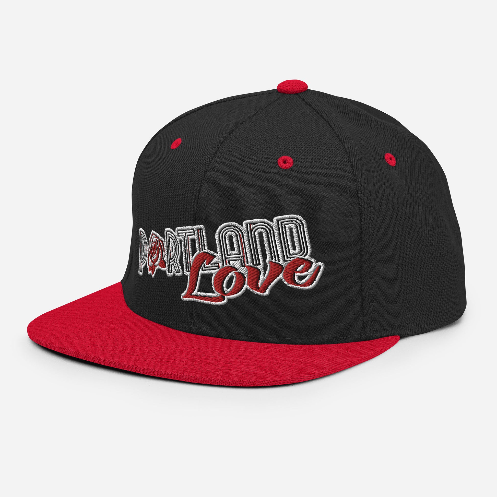Portland Love Original Embroidered Classic Snapback Hat image 4