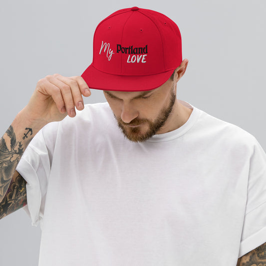 My Portland Love Snapback Hat image 0