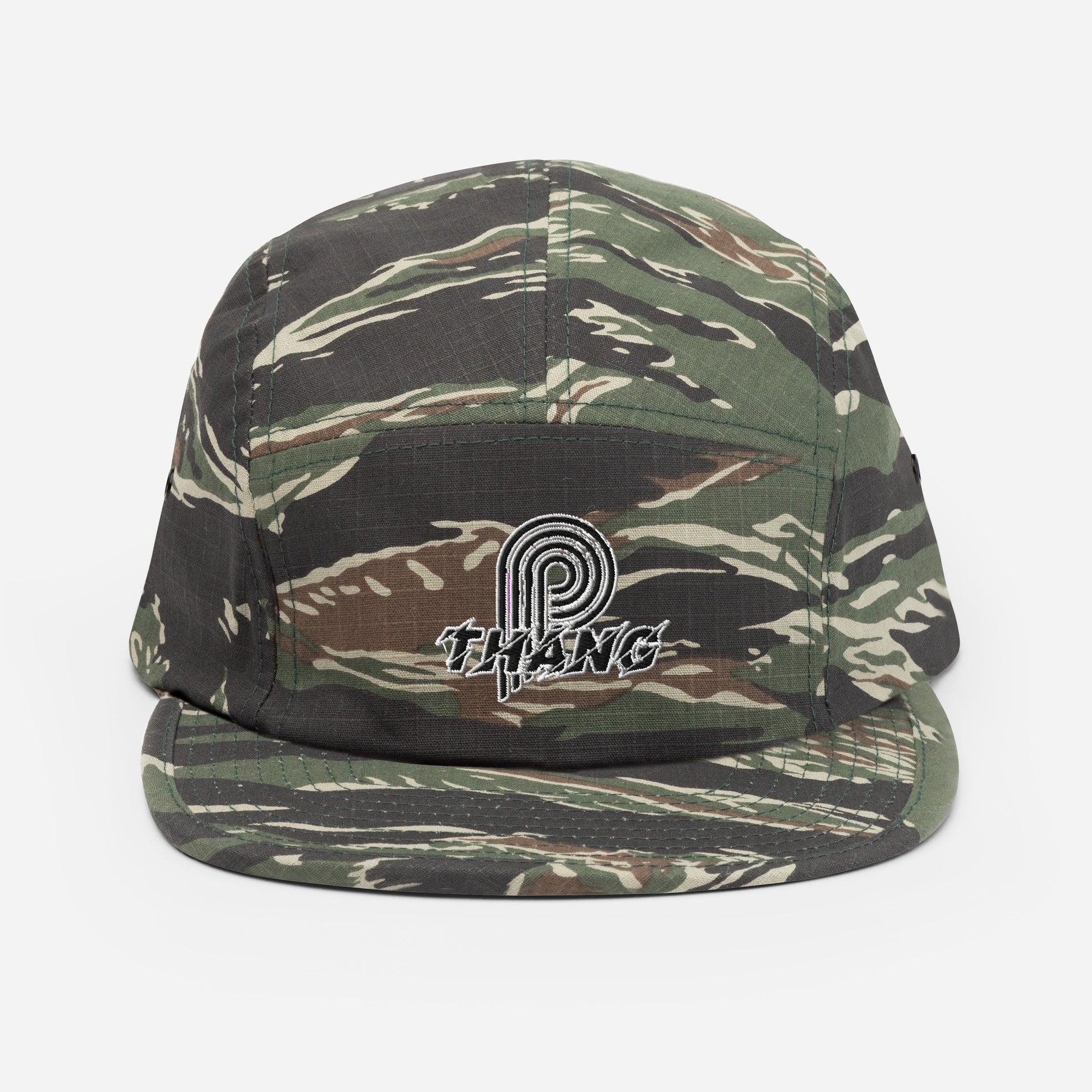 P-Thang White Five Panel Cap image 6